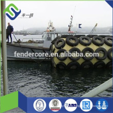 Foam Filled Rubber Fender with material of EVA and Polyurea